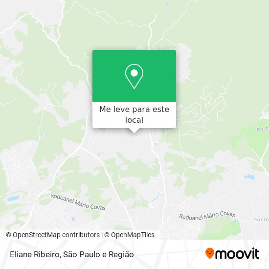 Eliane Ribeiro mapa