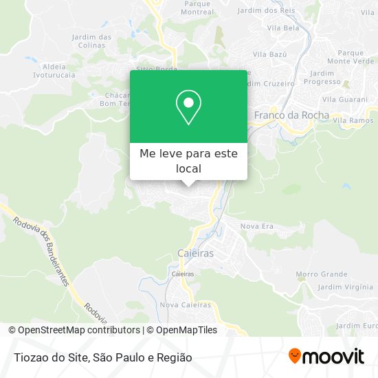 Tiozao do Site mapa