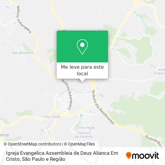 Igreja Evangelica Assembleia de Deus Alianca Em Cristo mapa