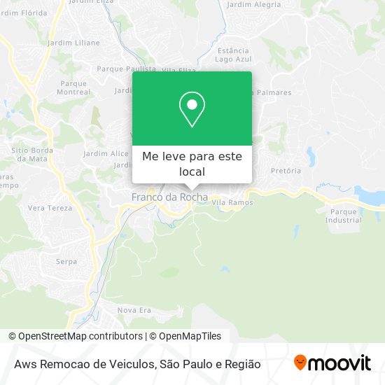 Aws Remocao de Veiculos mapa