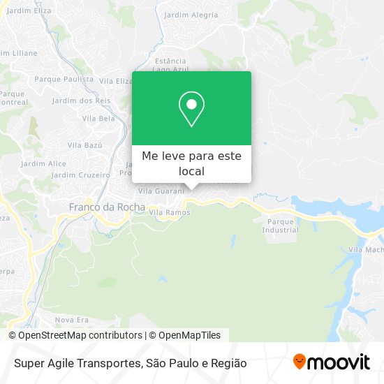 Super Agile Transportes mapa