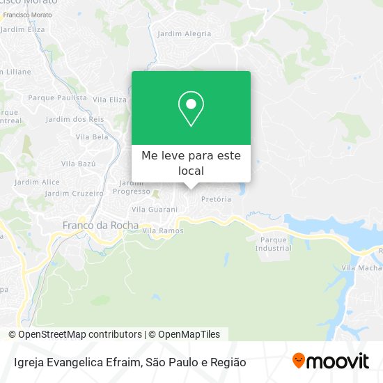 Igreja Evangelica Efraim mapa