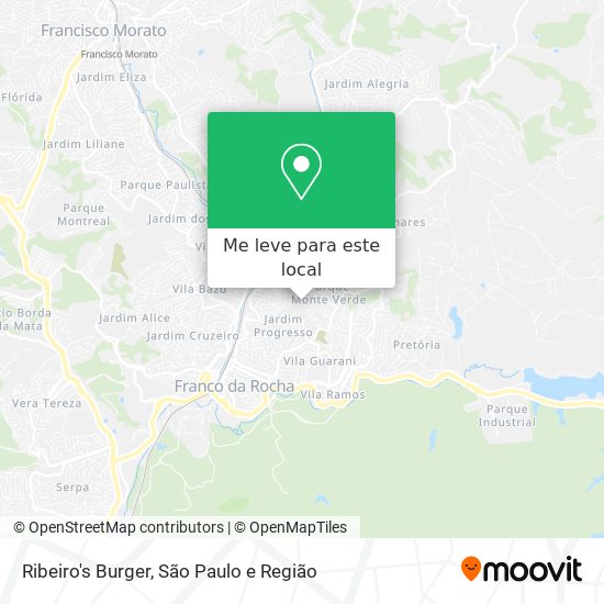 Ribeiro's Burger mapa