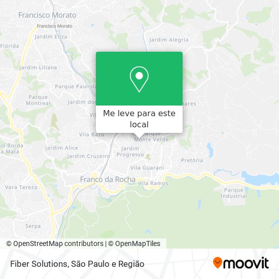 Fiber Solutions mapa