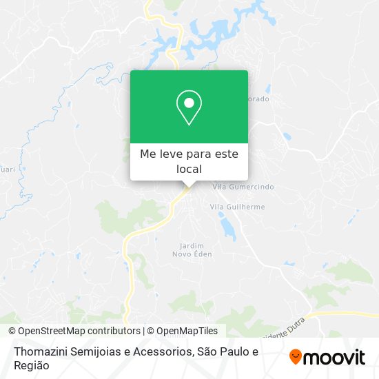 Thomazini Semijoias e Acessorios mapa