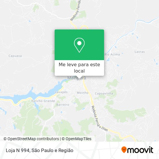 Loja N 994 mapa