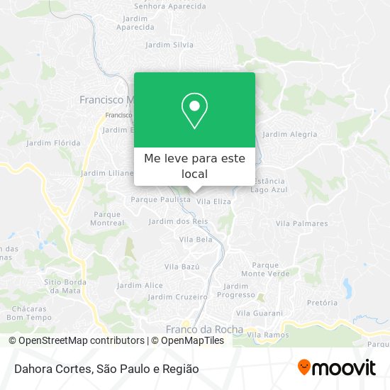 Dahora Cortes mapa