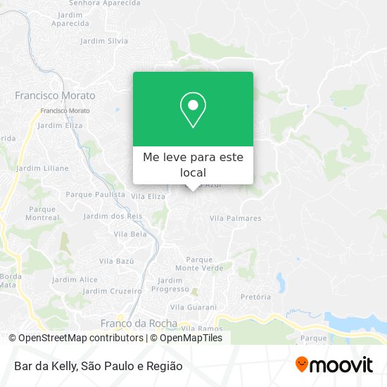 Bar da Kelly mapa