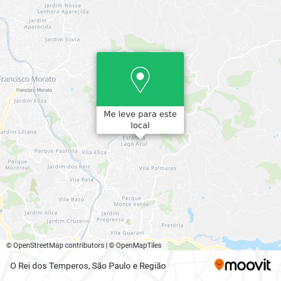 O Rei dos Temperos mapa