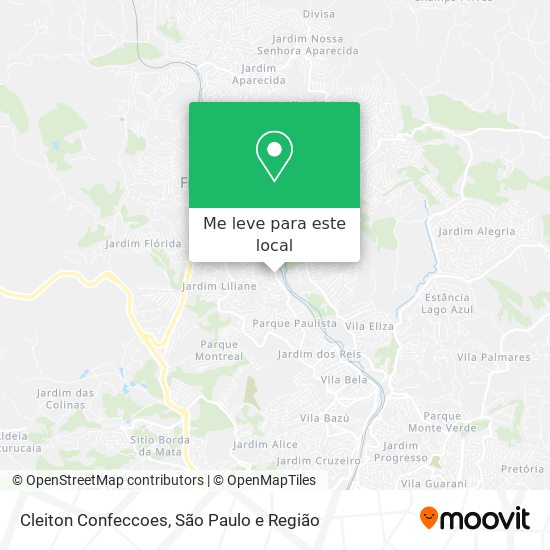 Cleiton Confeccoes mapa