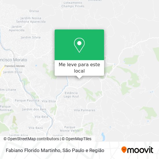 Fabiano Florido Martinho mapa