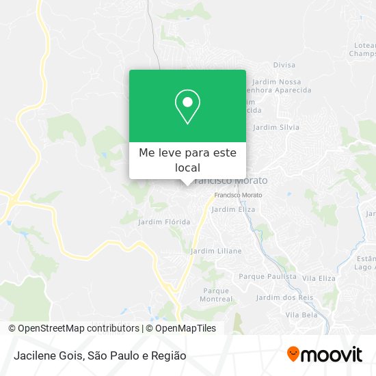 Jacilene Gois mapa