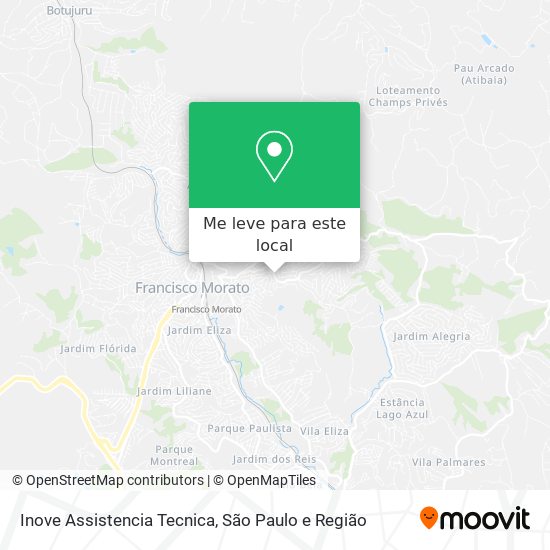 Inove Assistencia Tecnica mapa