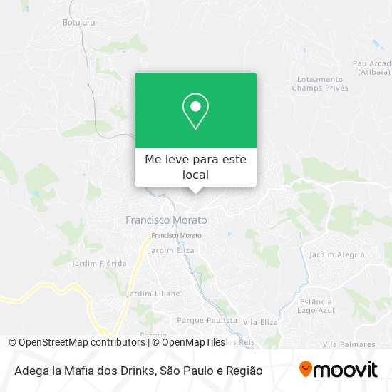 Adega la Mafia dos Drinks mapa