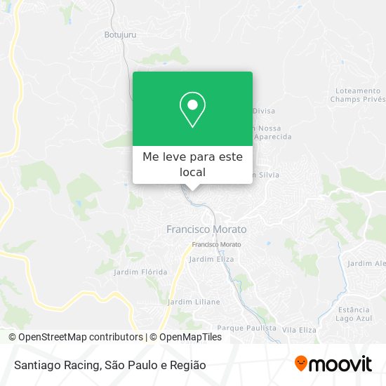 Santiago Racing mapa