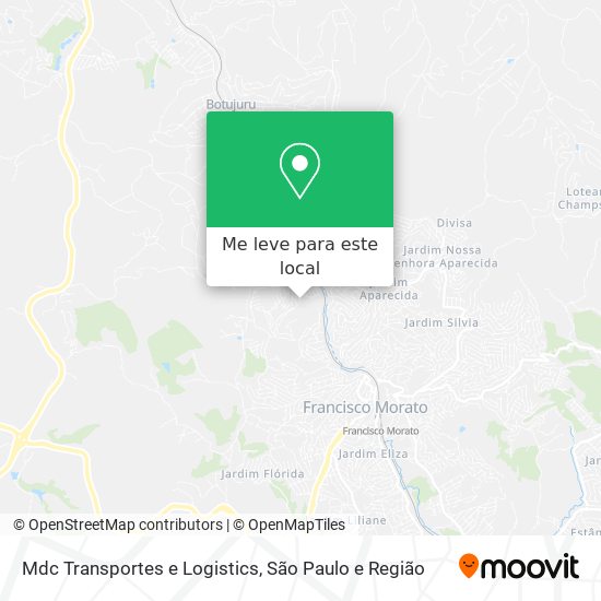 Mdc Transportes e Logistics mapa