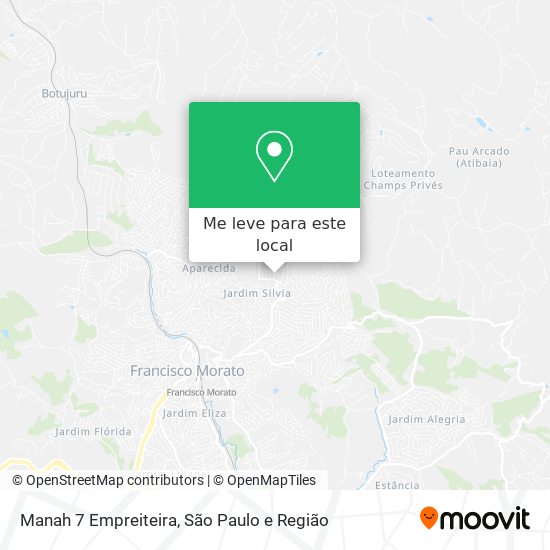 Manah 7 Empreiteira mapa