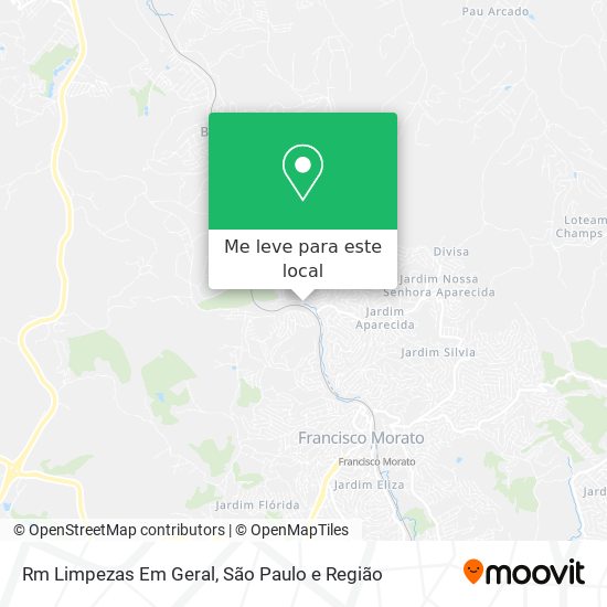 Rm Limpezas Em Geral mapa