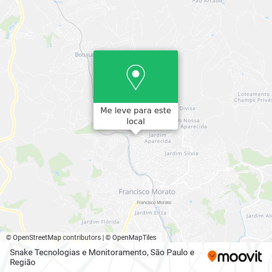 Snake Tecnologias e Monitoramento mapa