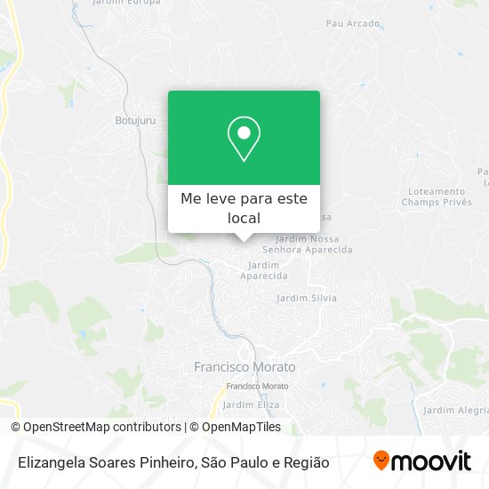 Elizangela Soares Pinheiro mapa