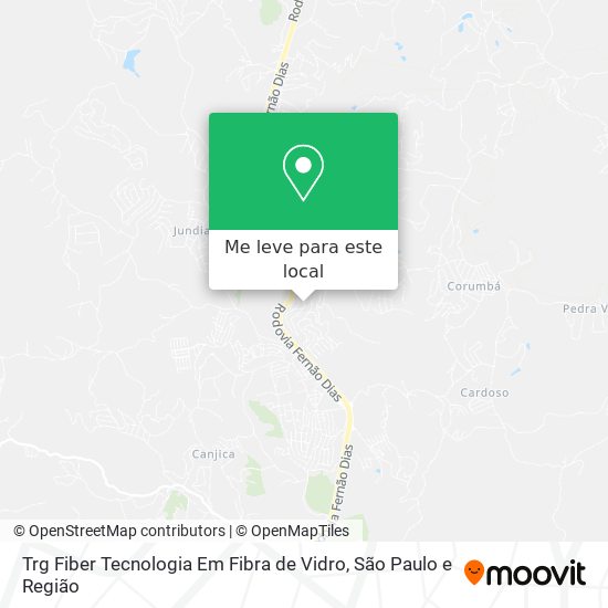 Trg Fiber Tecnologia Em Fibra de Vidro mapa