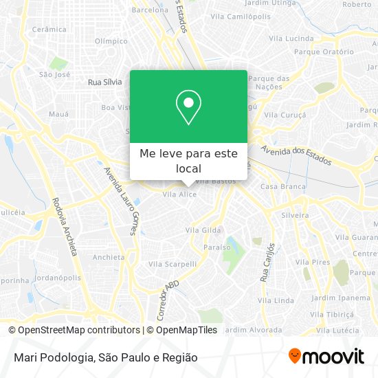 Mari Podologia mapa