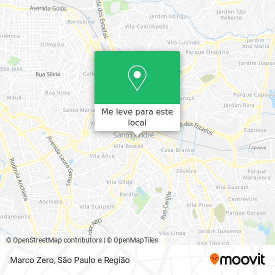 Marco Zero mapa