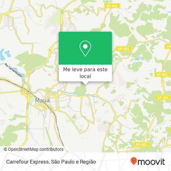 Carrefour Express mapa