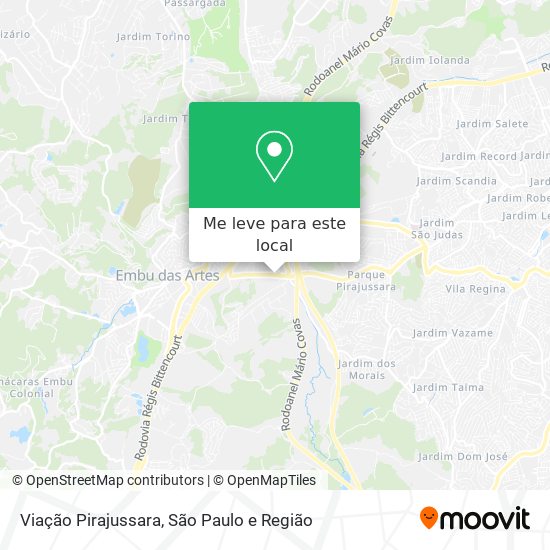 Viação Pirajussara mapa