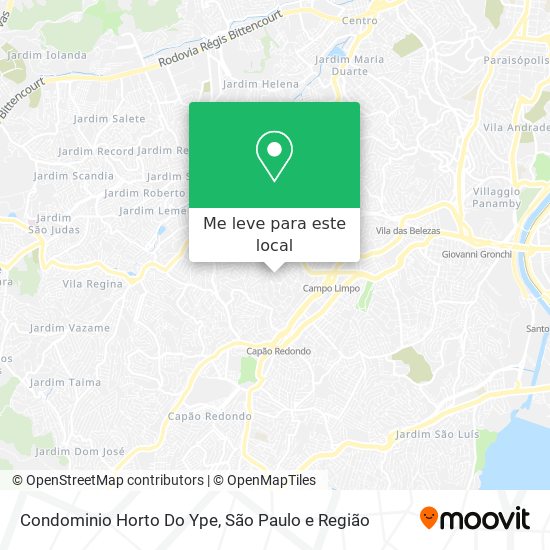 Condominio Horto Do Ype mapa