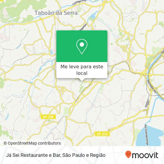 Já Sei Restaurante e Bar mapa