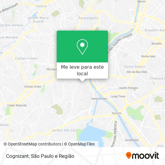 Cognizant mapa