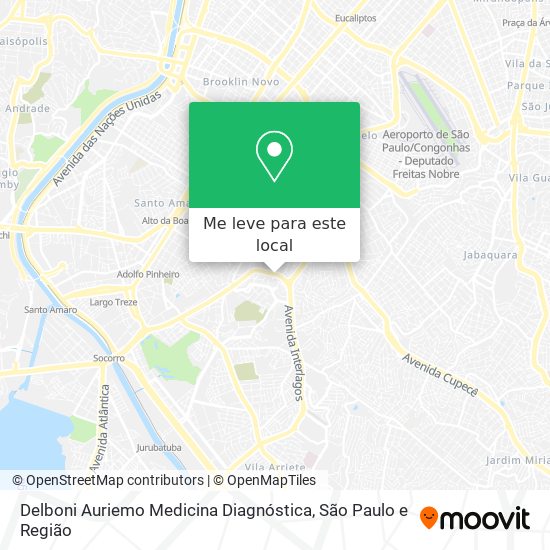 Delboni Auriemo Medicina Diagnóstica mapa