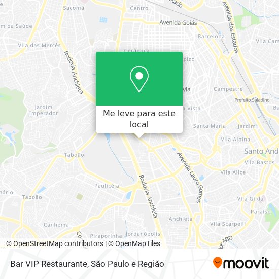 Bar VIP Restaurante mapa