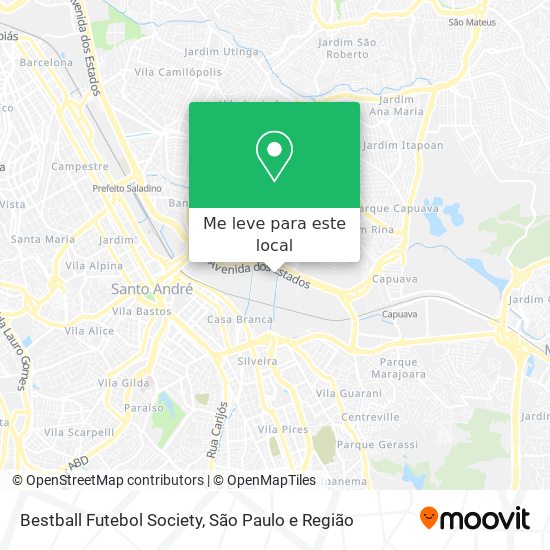 Bestball Futebol Society mapa