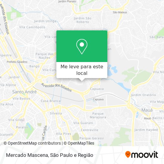 Mercado Mascena mapa