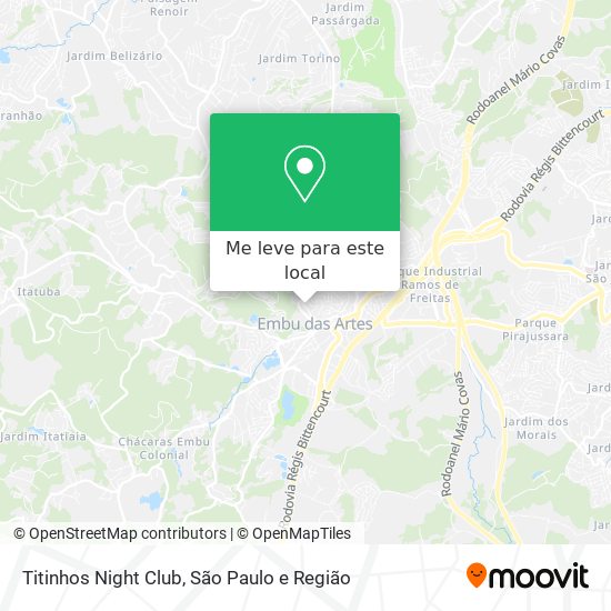 Titinhos Night Club mapa