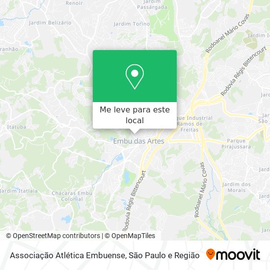 Associação Atlética Embuense mapa