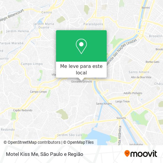 Motel Kiss Me mapa