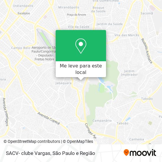 SACV- clube Vargas mapa