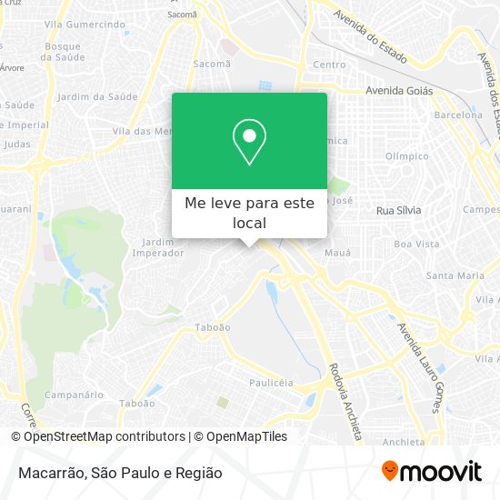 Macarrão mapa