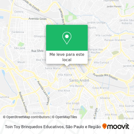 Toin Toy Brinquedos Educativos mapa