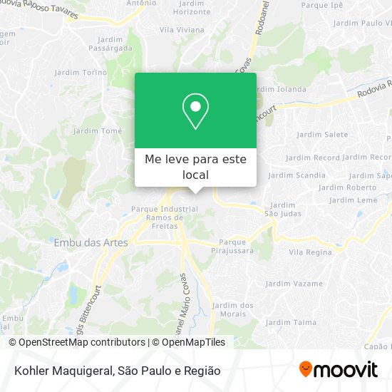 Kohler Maquigeral mapa