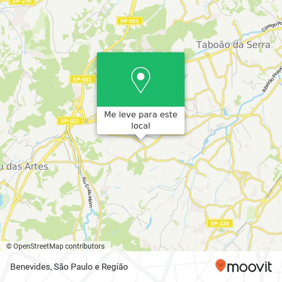 Benevides mapa