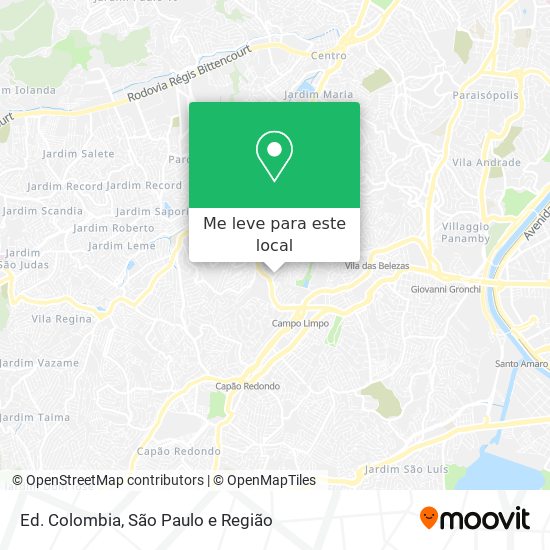 Ed. Colombia mapa