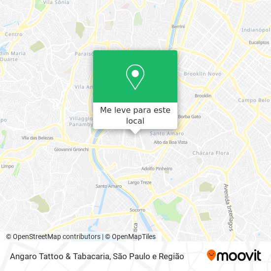 Angaro Tattoo & Tabacaria mapa