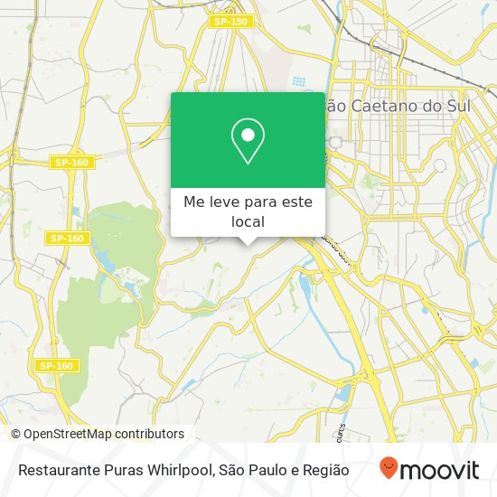 Restaurante Puras Whirlpool mapa