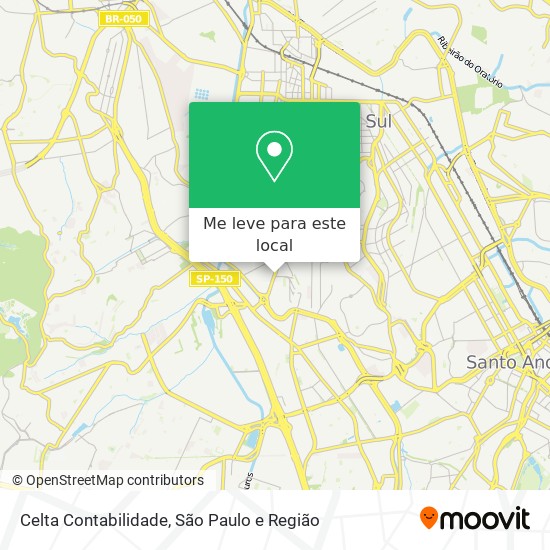 Celta Contabilidade mapa