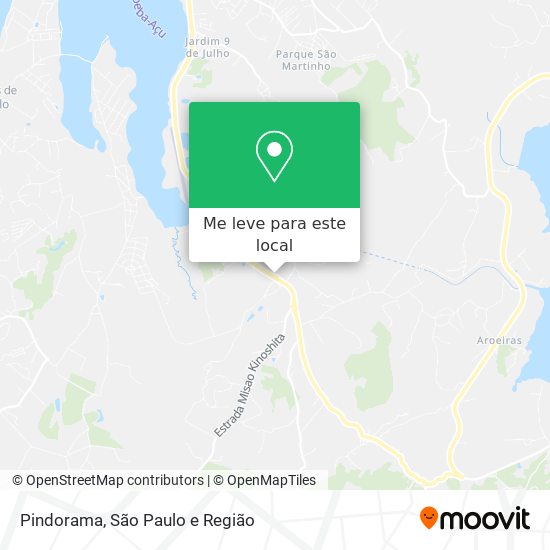 Pindorama mapa