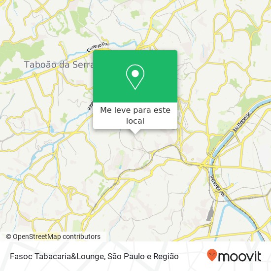 Fasoc Tabacaria&Lounge mapa